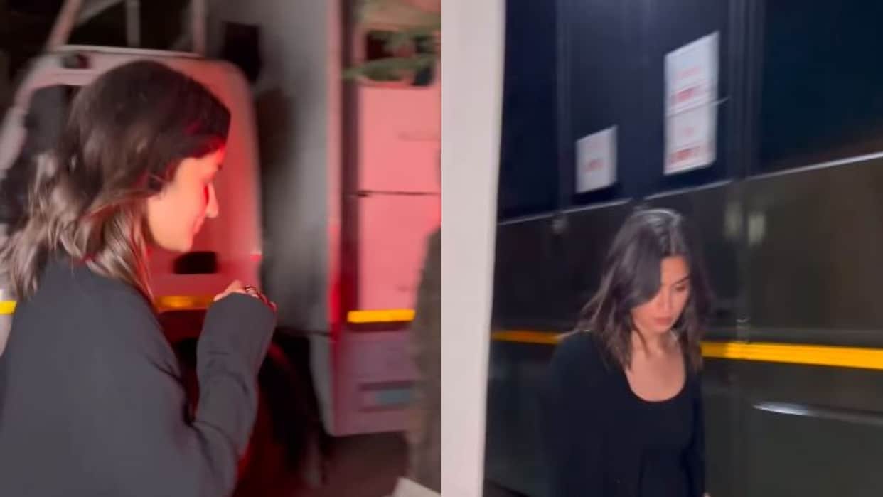 film jigra actress Alia Bhatt was seen coming out of the film set know about her upcoming movies