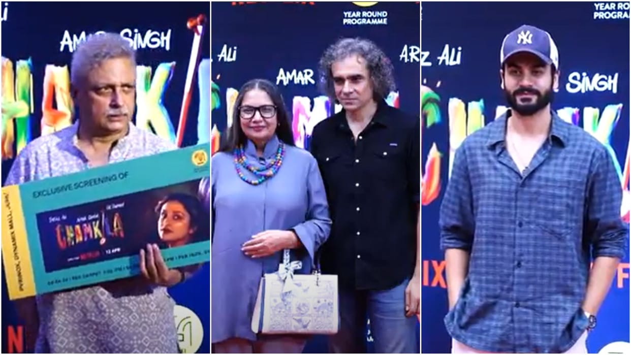 Mrunal Thakur to Sunny Shabana Azmi at Red Carpet Special Screening Of Netflix Film Amar Singh Chamkila