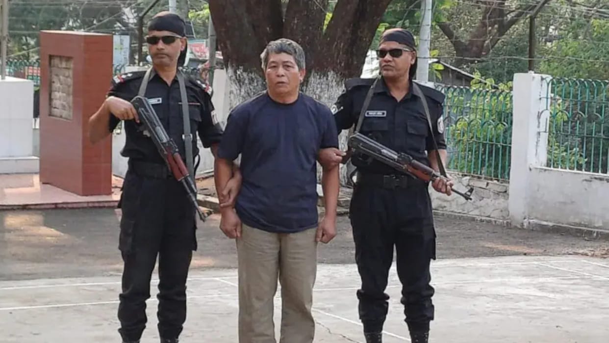 bangladesh insurgent group knf leader cheosim bom arrested looted state owned bank demand autonomy