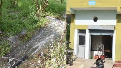 Kanpur: Sewer line choked, dirty water getting absorbed underground