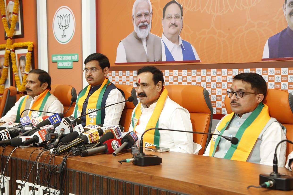 Bhopal: Mishra hit back at PCC Chief Jitu Patwari, said - his nature is to assassinate character by lying