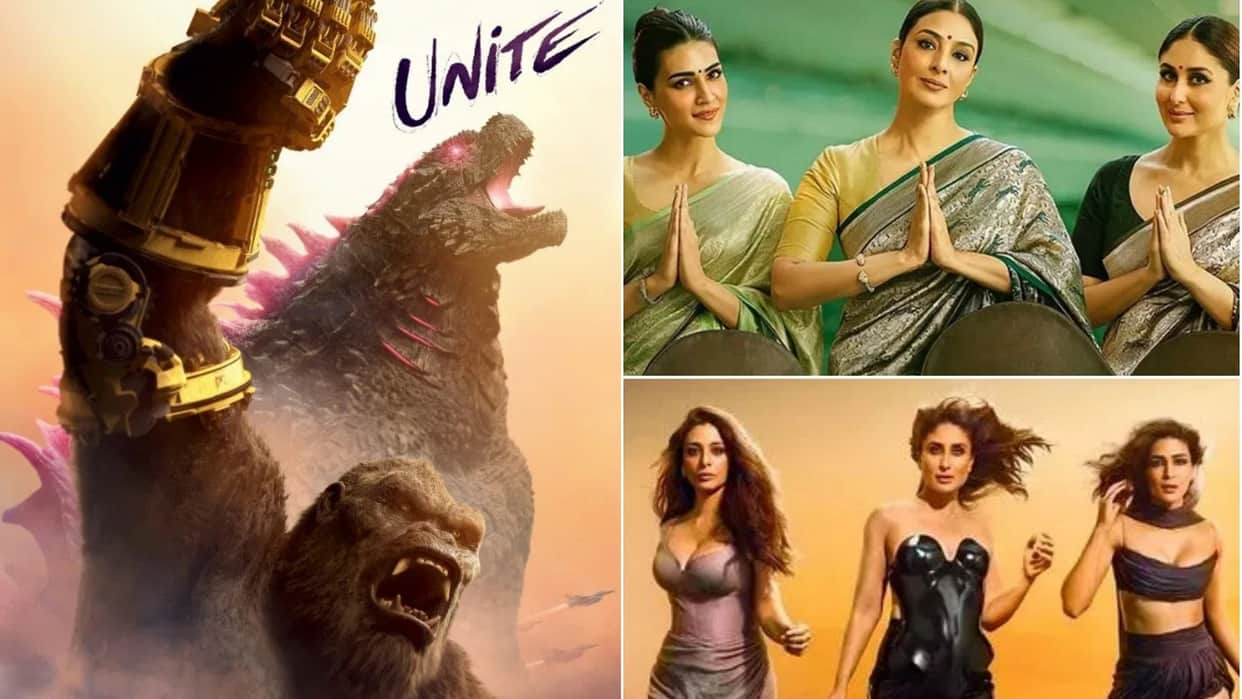 Box Office Collection Sunday Godzilla x kong Crew Swatantrya veer savarkar madgaon express Shaitaan earnings
