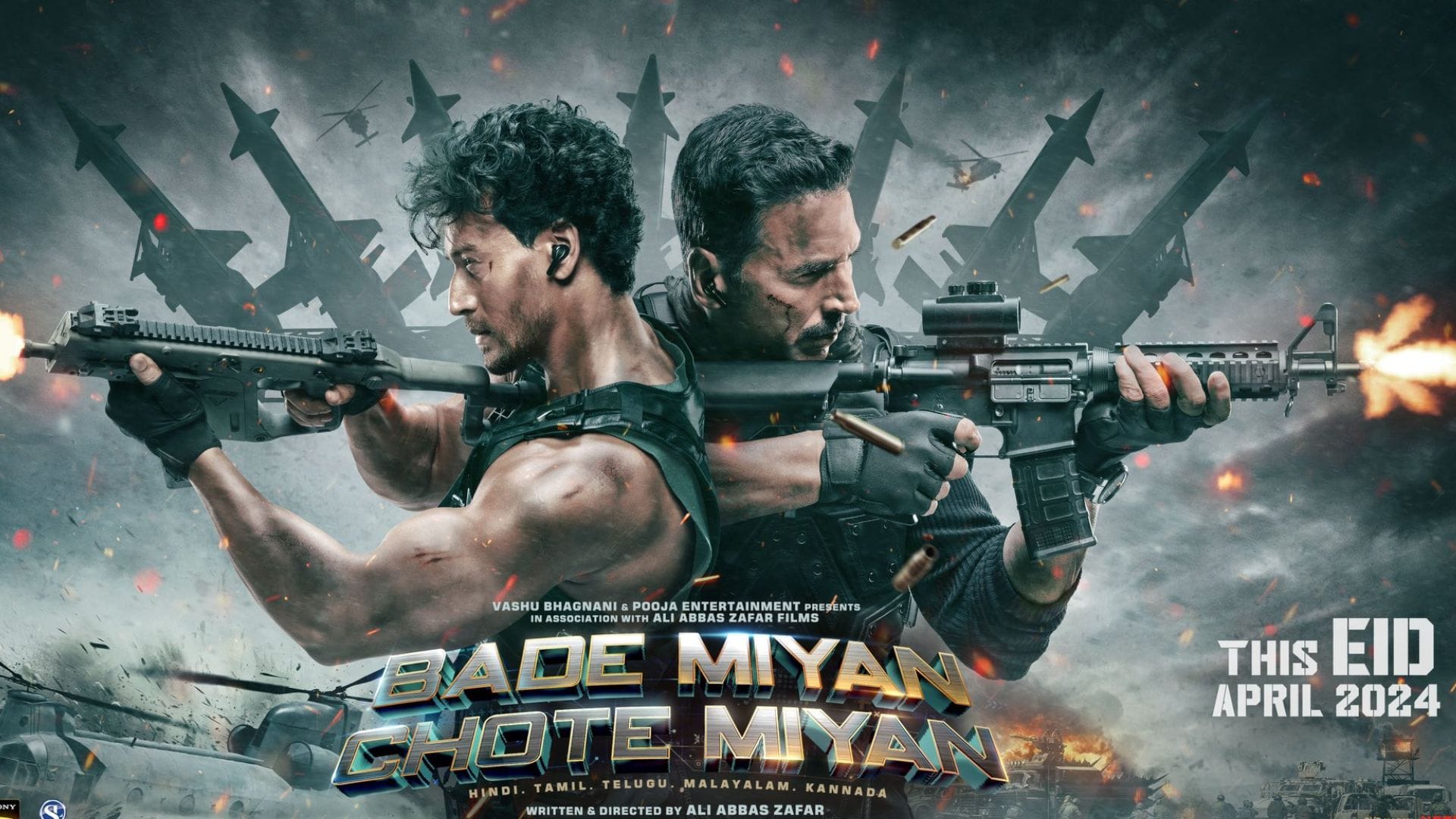 Akshay Kumar Tiger Shroff Bade Miyan Choye Miyan lead in Advance booking Ajay Devgn Maidaan shifts a day