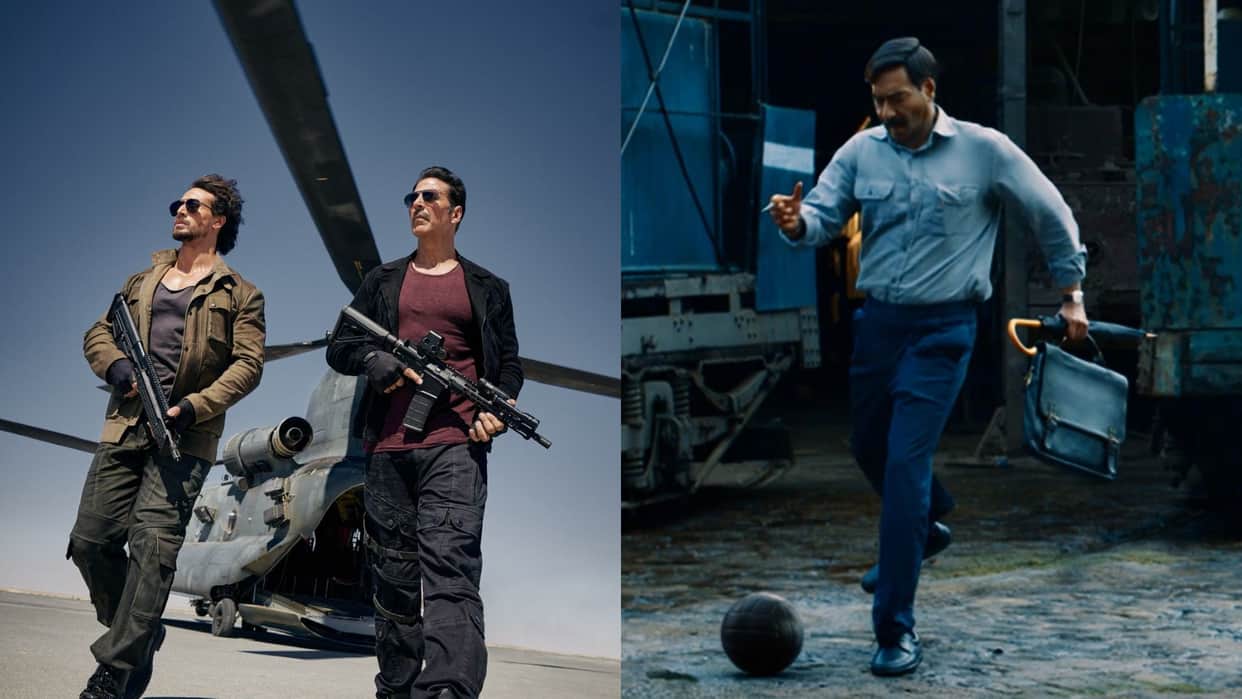 Akshay Kumar Tiger Shroff Bade Miyan Choye Miyan lead in Advance booking Ajay Devgn Maidaan shifts a day