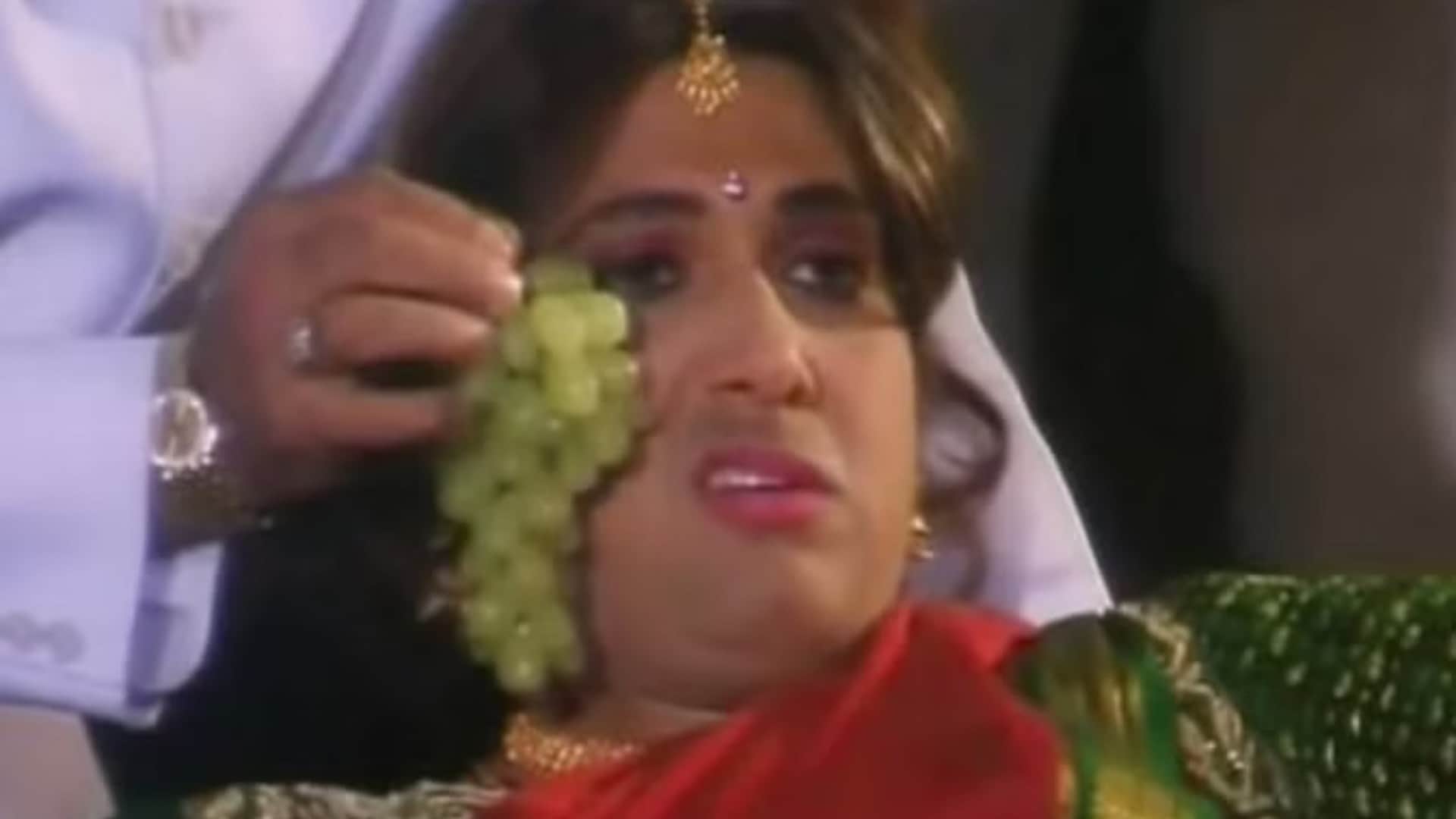 Bollywood Hero who wore saree in films before Allu Arjun pushpa 2 Govinda Ayushmann Khurrana Kamal Haasan