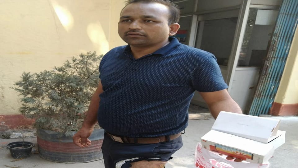 The mobile kept in the pocket exploded in rudrapur