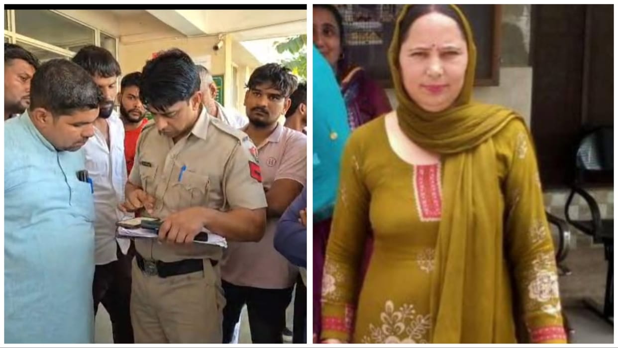 Haryana: Major accident in Gohana; Head-on collision between school bus and truck, teacher dead