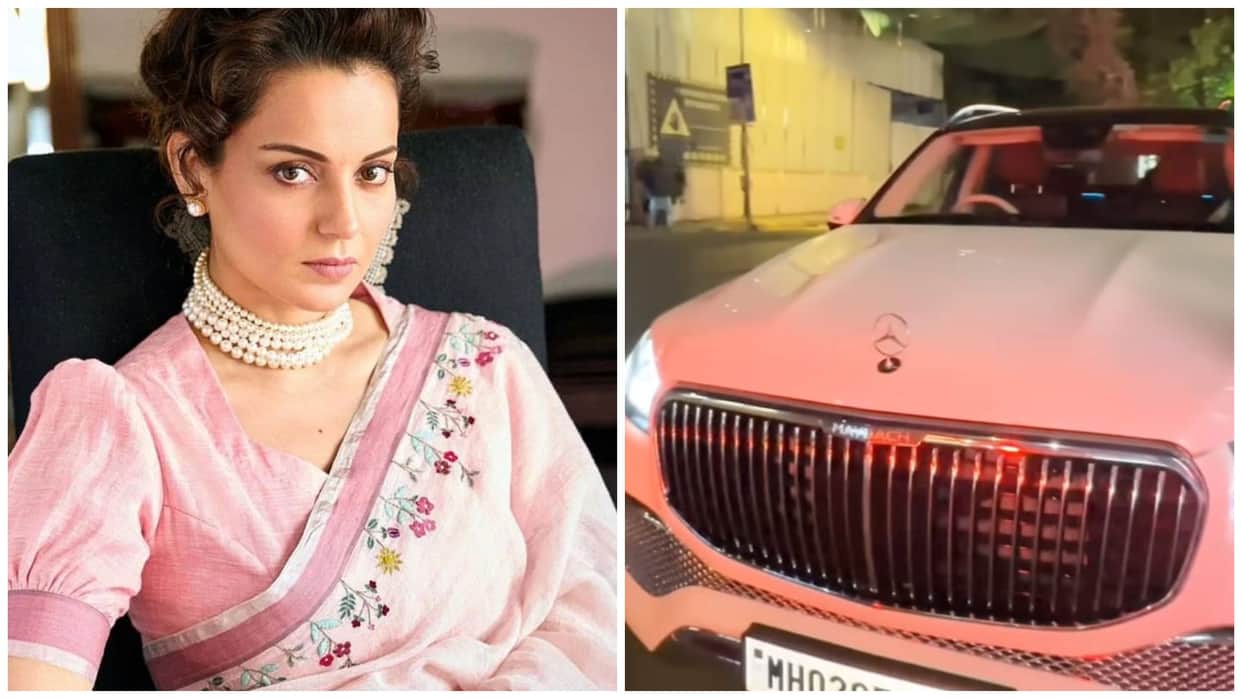 Emergency Actress Kangana Ranaut gifts herself a Second Mercedes Maybach Video Viral On Social Media