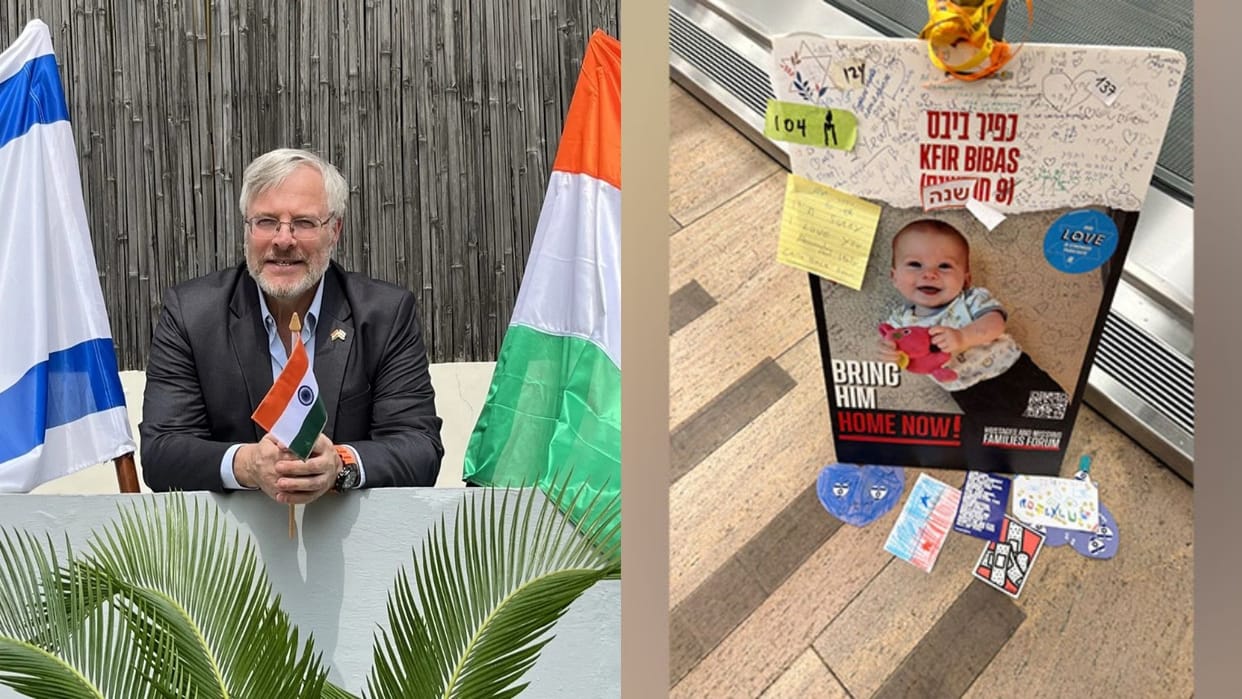 Israeli envoy Naor Gilon shares picture of infant recalled October 7 massacre