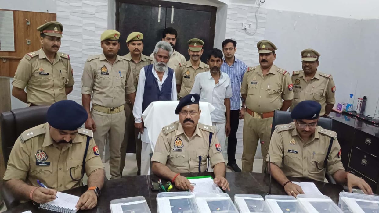 Hardoi: Illegal arms manufacturing factory caught, two arrested