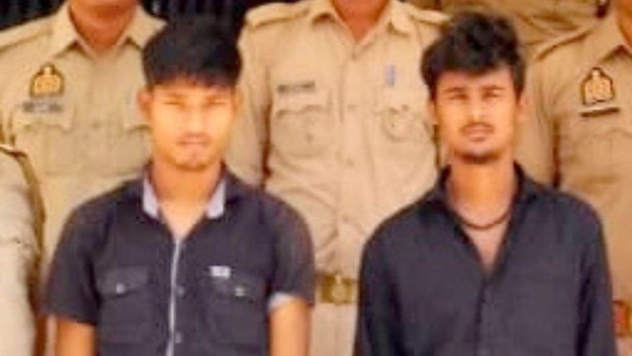 Two accused arrested in bhadohi robbery case of bank mitra