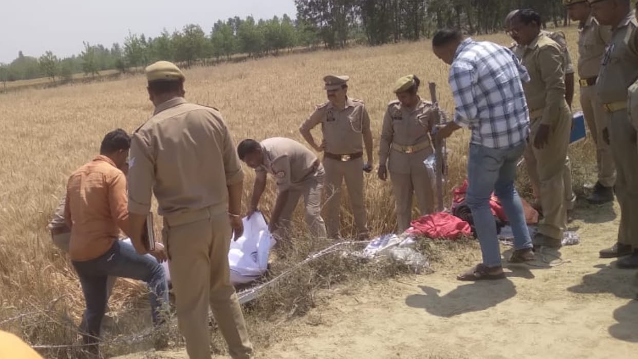 Woman dead body found in a sack on the near highway murdered by strangulation in Bareilly