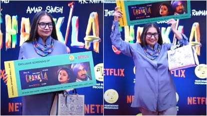 Mrunal Thakur to Sunny Shabana Azmi at Red Carpet Special Screening Of Netflix Film Amar Singh Chamkila