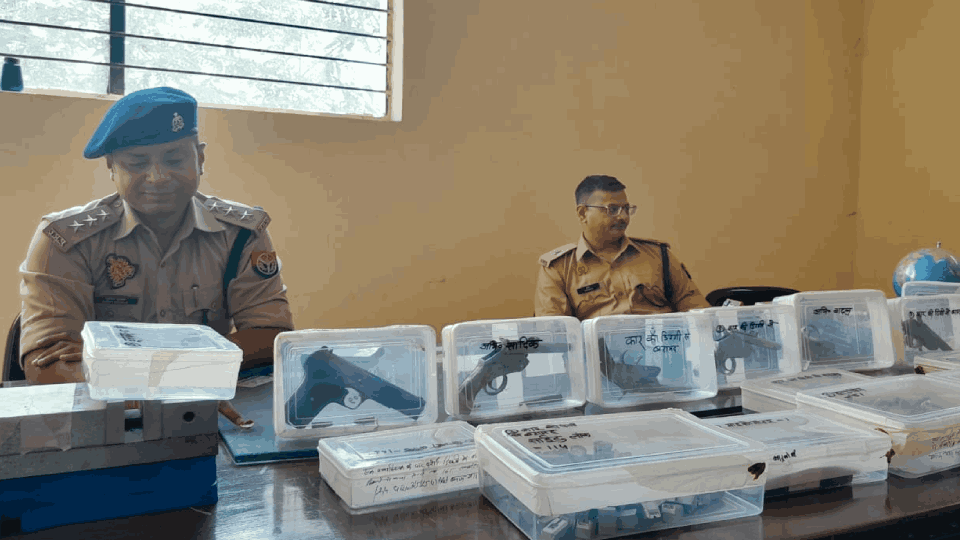 Noida Gun manufacturing factory busted four and accused arrested