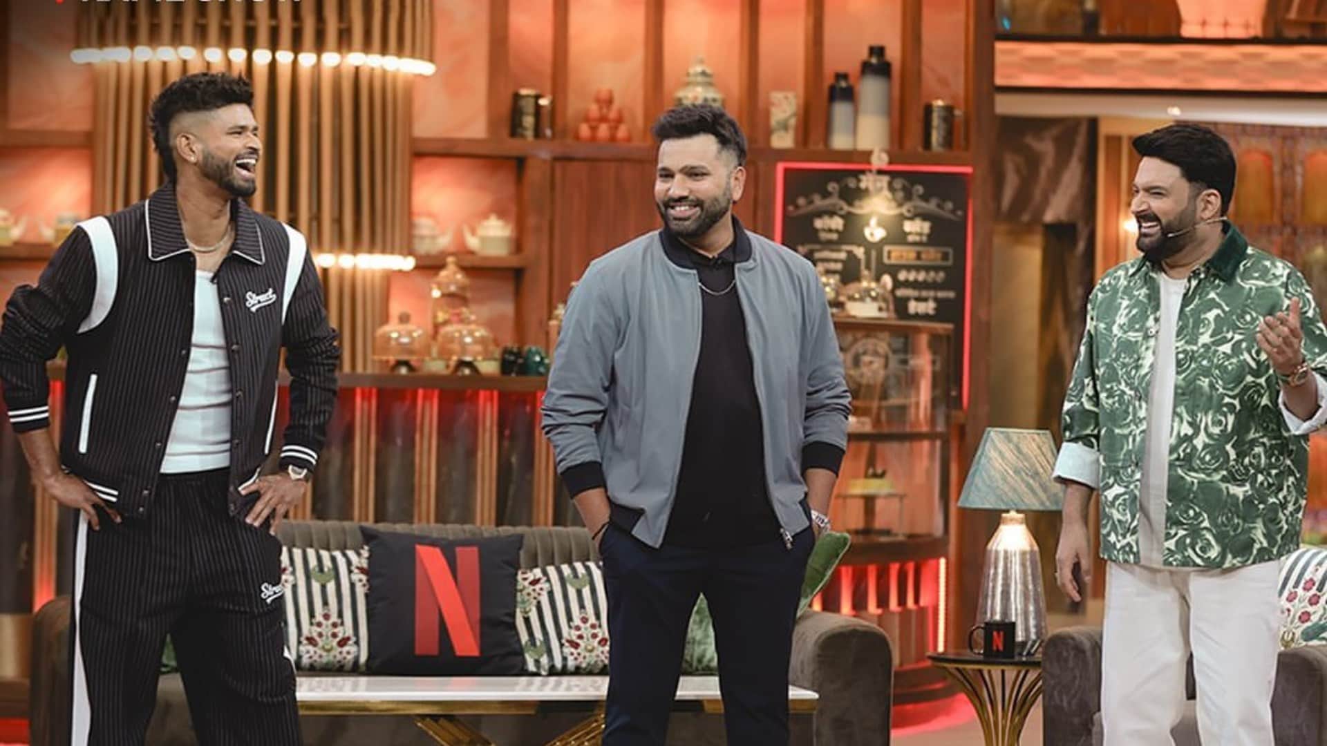 Shreyas Iyer talks about female attention in The Great Indian Kapil Show said I saw a girl and I waved to her
