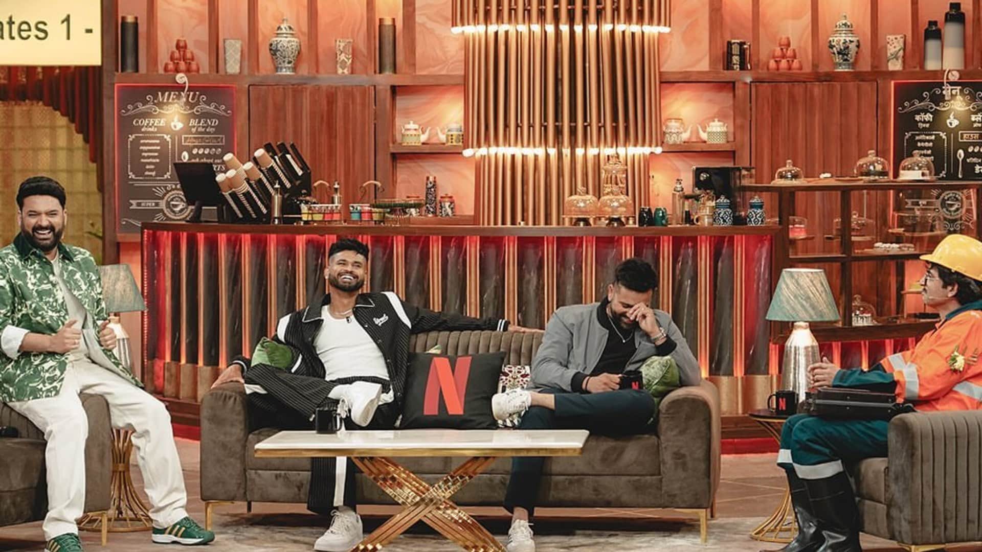 Shreyas Iyer talks about female attention in The Great Indian Kapil Show said I saw a girl and I waved to her