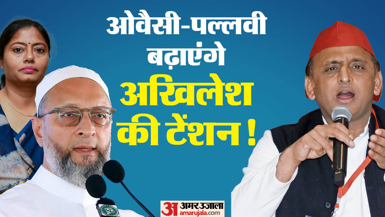 UP Lok Sabha Election 2024 Pallavi Patel and Asaduddin Owaisi will cut votes