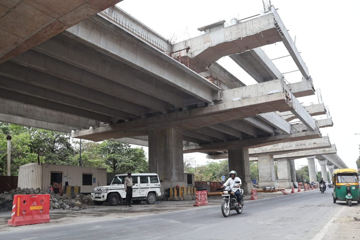 Indore News: This year, trial run of 17 kilometer length of metro is difficult, metro stations could not be re