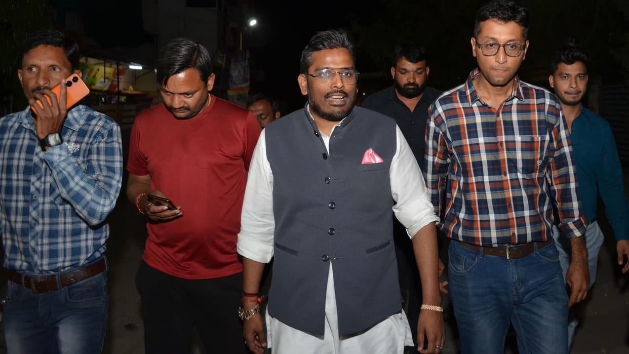 indore news loksabha election 2024 akshay kanti bam