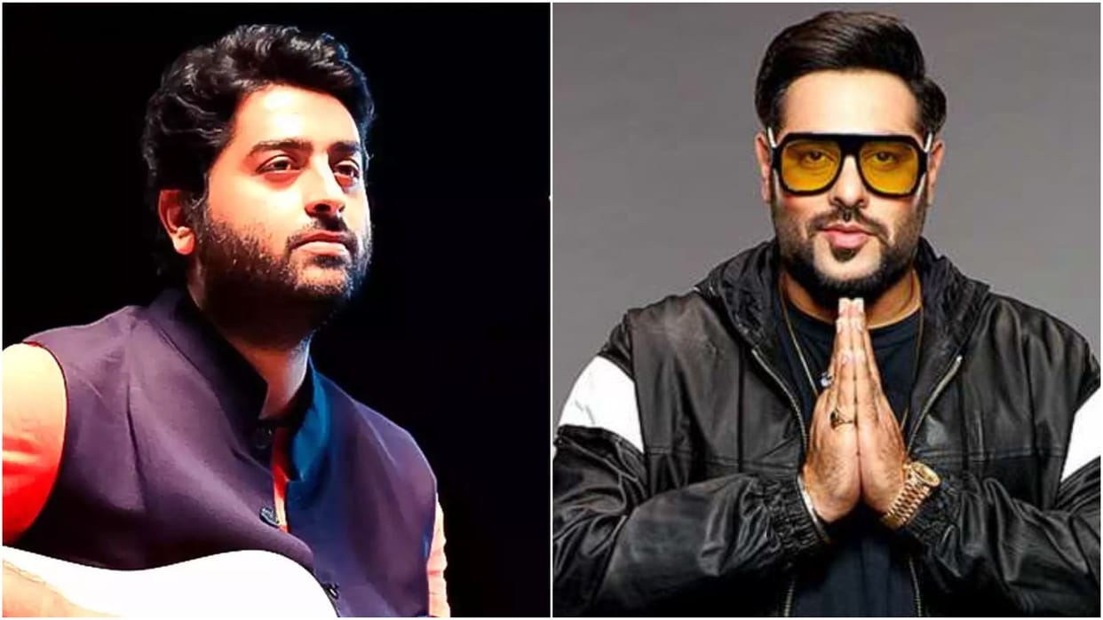 Badshah Touches 3 Years Younger Arijit Singh Feet During During Live Concert video goes viral