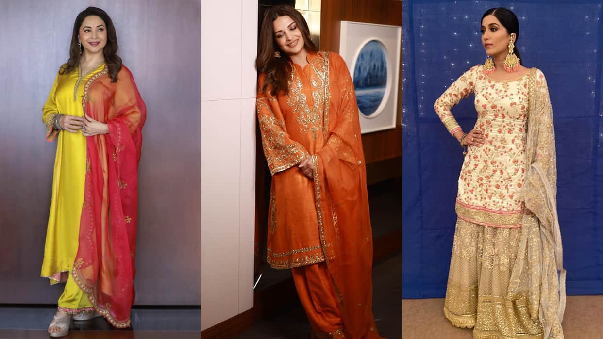 Baisakhi 2024 trendy suit for baisakhi festival in india