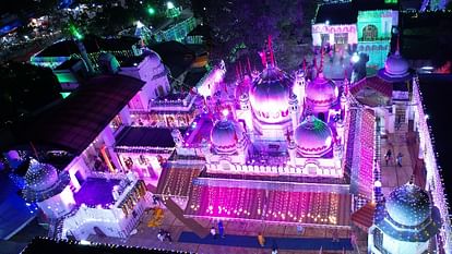 Devotees gathered at Mata Mansa Devi Temple in Panchkula on Chaitra Navratra