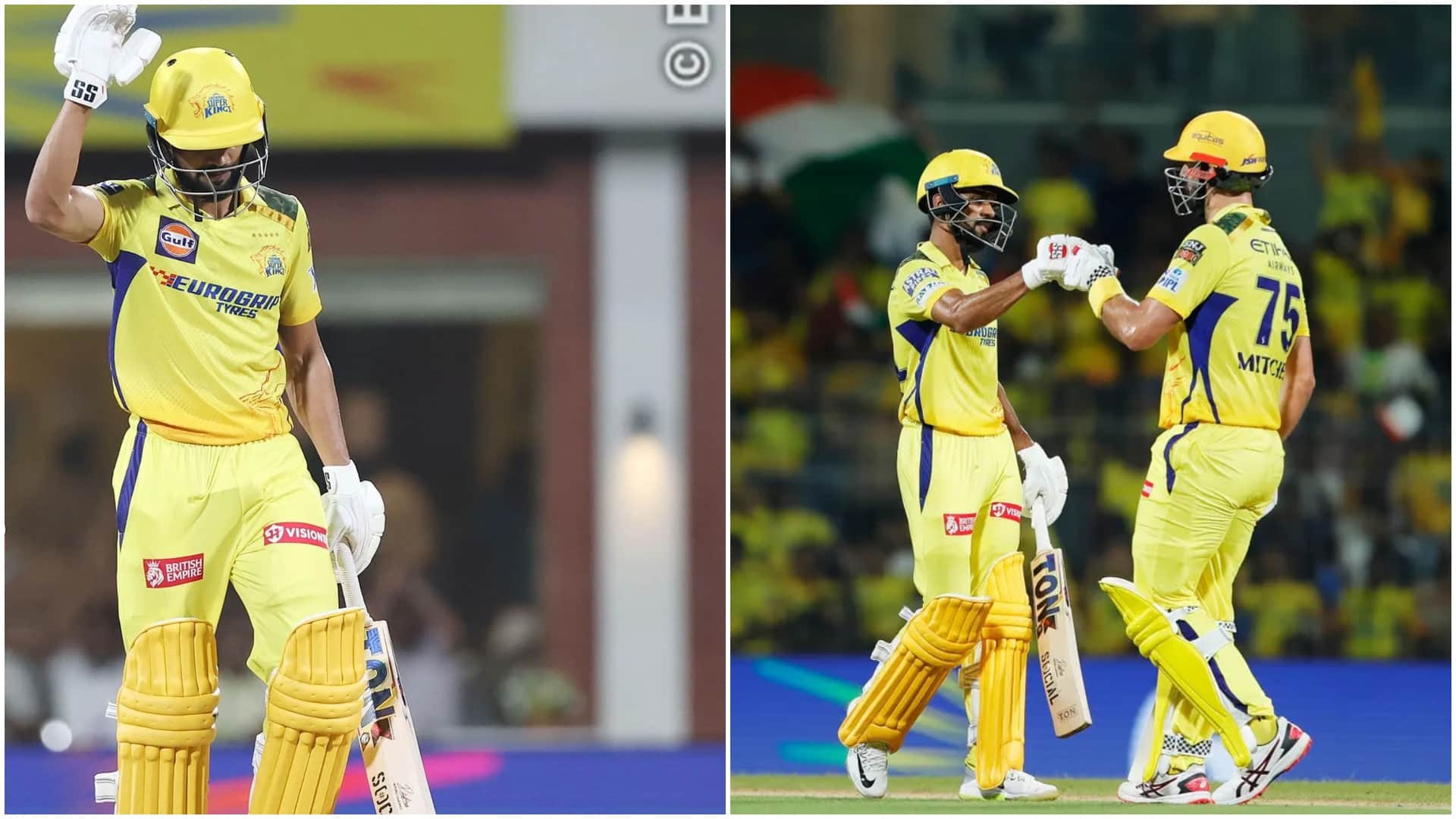 CSK vs KKR: 'Dhoni with me in first fifty in IPL', Ruturaj Gaikwad emotional after 1st half-century as captain