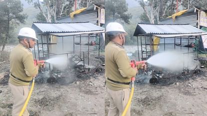 Kullu News: Fire breaks out in shed in Babeli, Kullu, person burnt