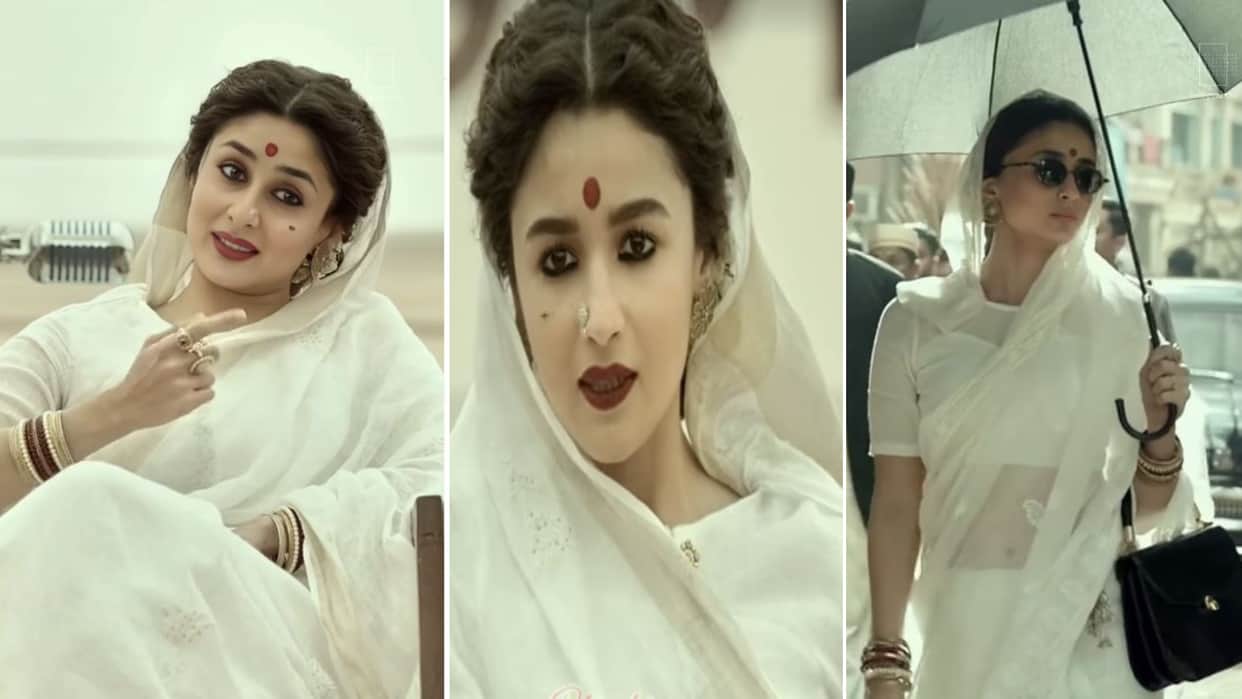 Kareena Kapoor turns into Gangubai Kathiawadi with AI help Fans Video Viral she fits better than Alia Bhatt