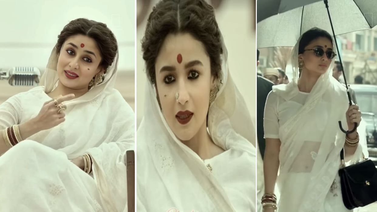 Kareena Kapoor turns into Gangubai Kathiawadi with AI help Fans Video Viral she fits better than Alia Bhatt