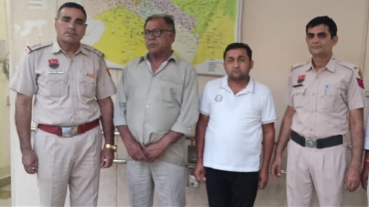 Rohtak: Jhajjar businessman arrested along with his partner for taking bribe on name of DSP