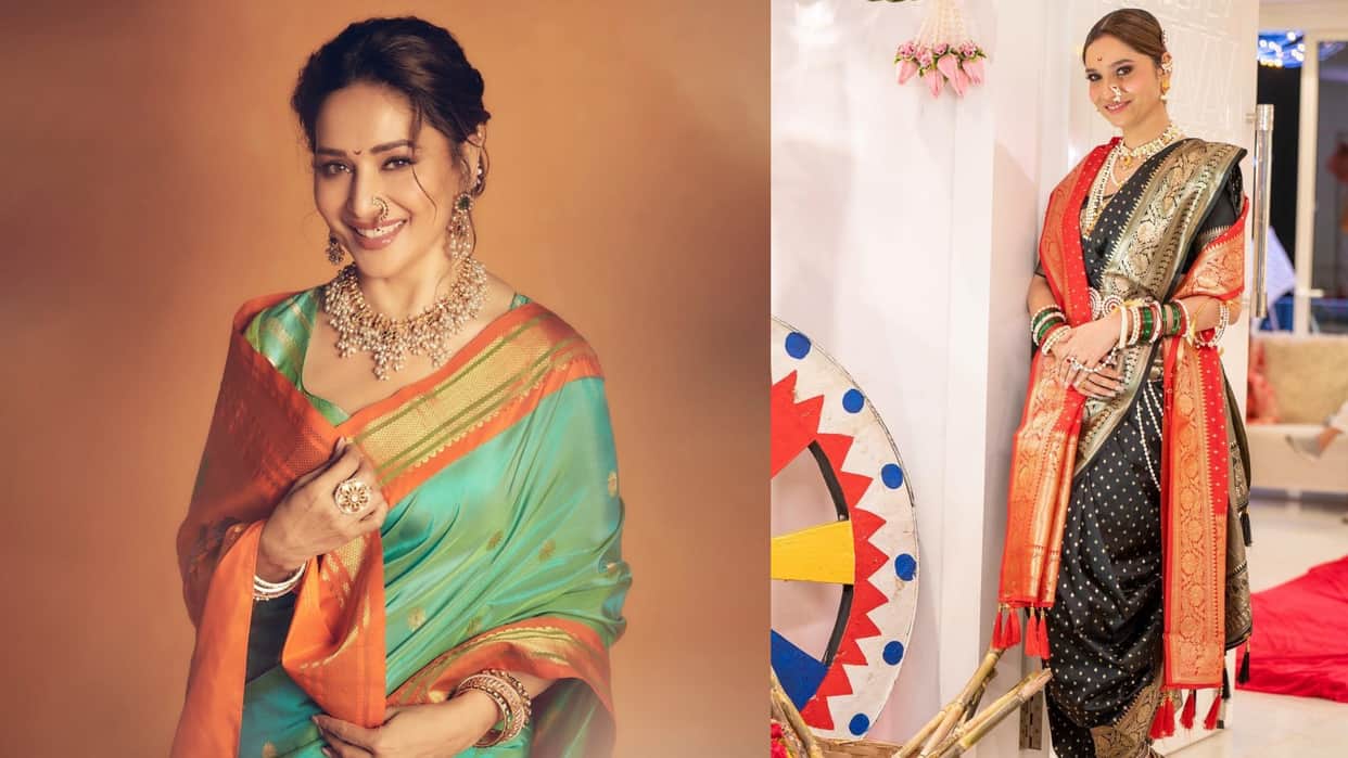 Gudi Padwa 2024 how to wear nauvari saree in a simple way