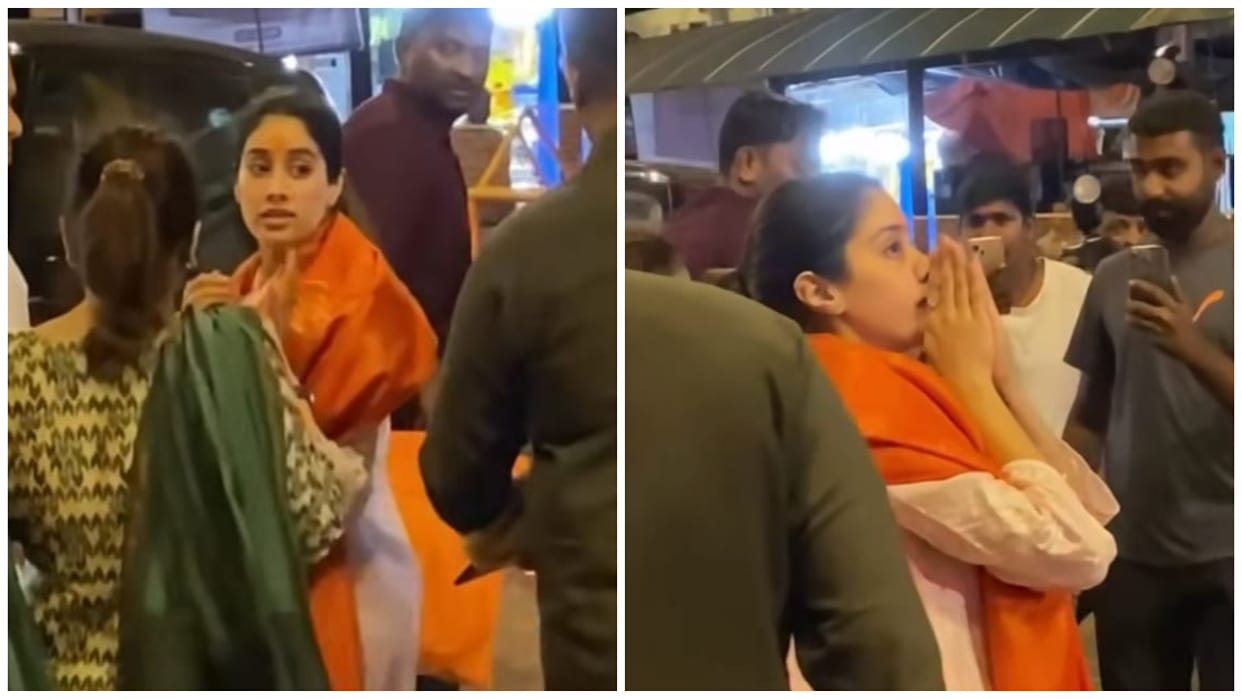 Devara Actress Janhvi Kapoor Visit Siddhivinayak Temple on the Occasion of Gudi Padwa Video Goes Viral