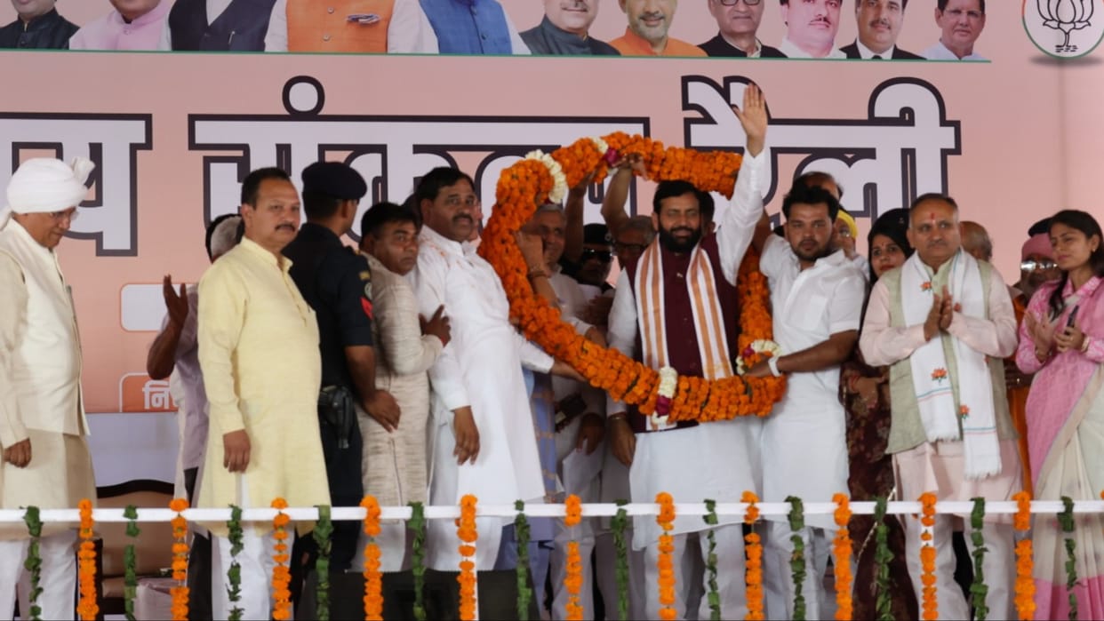 Haryana: CM Saini said- Congress did not unite India, but broke it