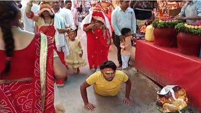 Jaipur News: Devotees came to visit Jwala Mata temple of Jobner, worshiped Mata on the first day of Navratri