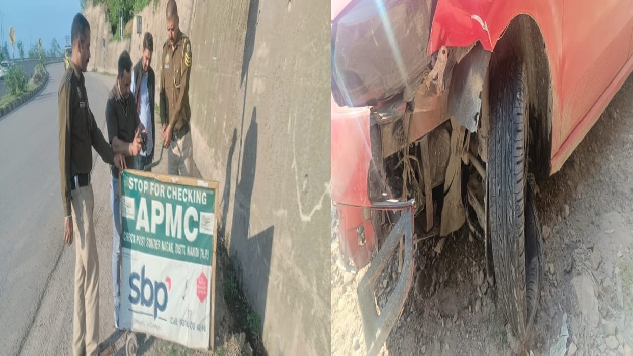 Car driver runs away after running over policeman on Sundernagar Highway in Punh