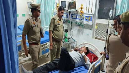 bike riding miscreants opened fire on lawyer In Mathura injured due to bullet injury in his hand