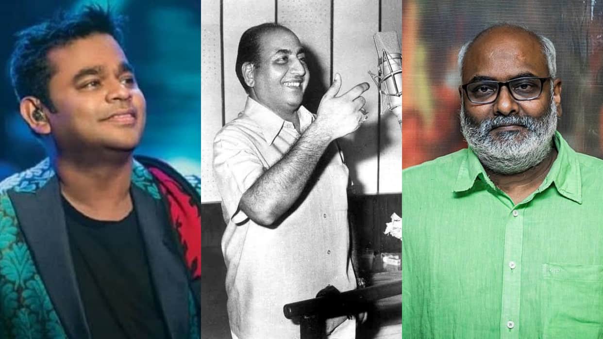 Mohd Rafi voice to be used in new hindi film for creating a new song through AI MM Keeravaani A R Rahman