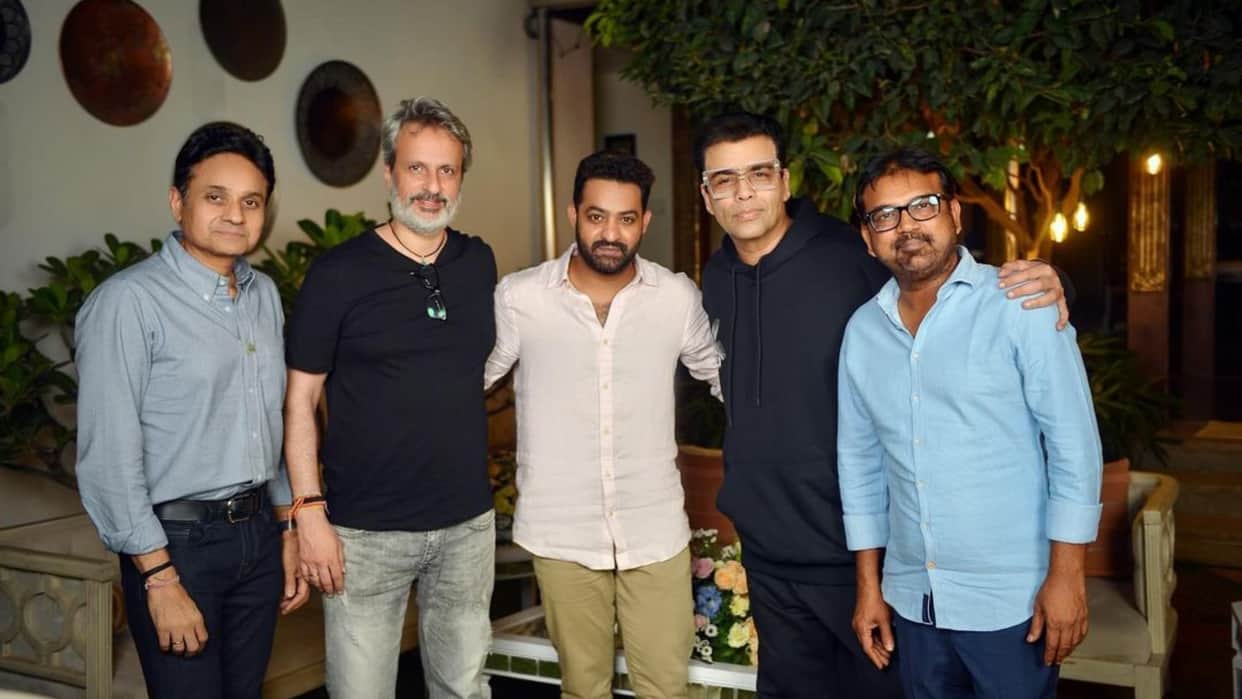 Karan Johar Announces Partnership With Jr NTR Devara Part 1 For North Theatrical Distribution Rights