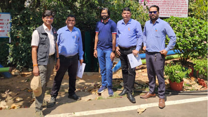 Five more golden deer came to the zoo from Hindalco in gorakhpur zoo