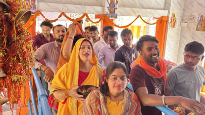 Echoing in the Devi temples - Ya Devi Sarvabhuteshu Shakti-Rupana Sansthita..in gorakhpur