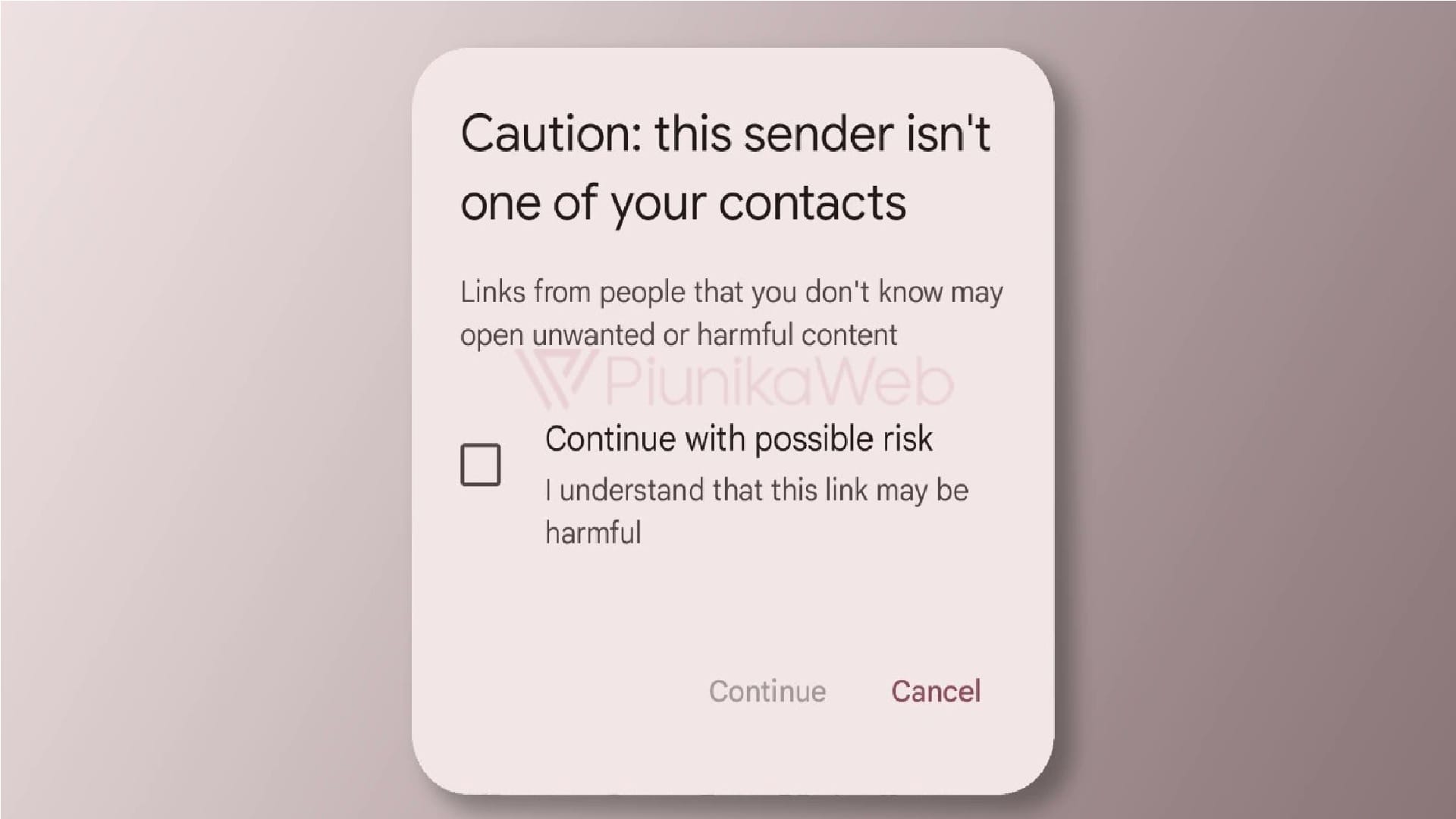 Google Messages Could Show a New PopUp Warning When Users Click on Links From Unknown Senders