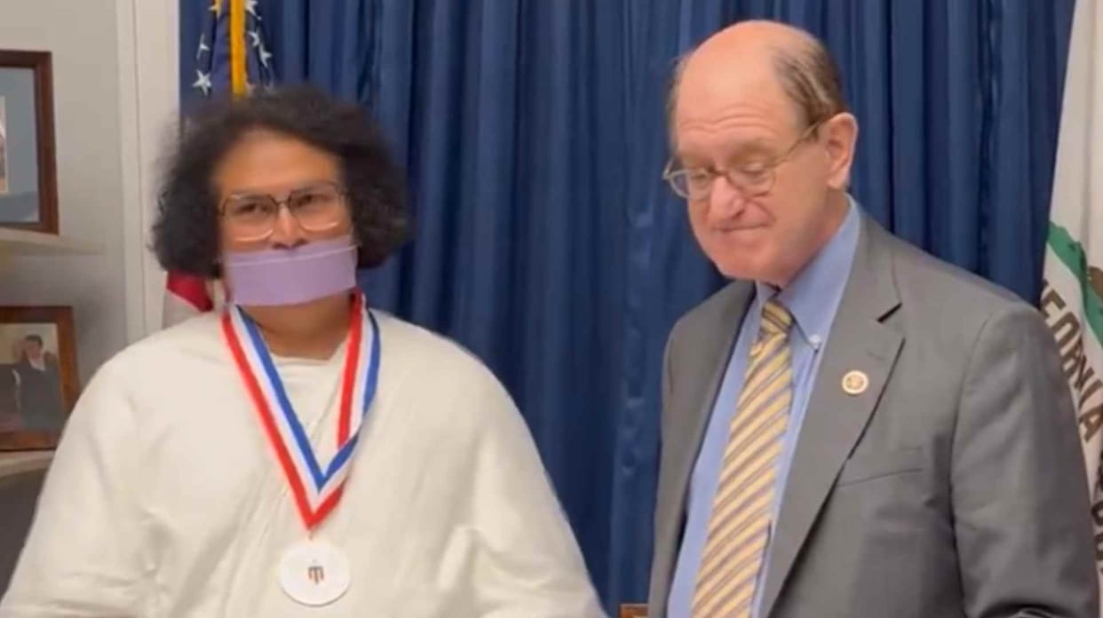 Jain spiritual leader Lokesh Muni honoured with the US President's Gold Volunteer Service