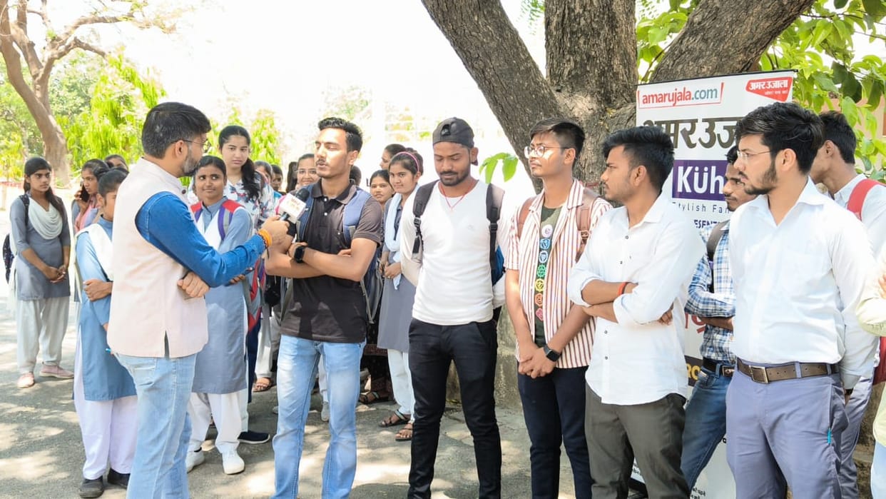 Amar ujala satta ka sangram, Employment of youth is a big issue in Farrukhabad, said the path of development g