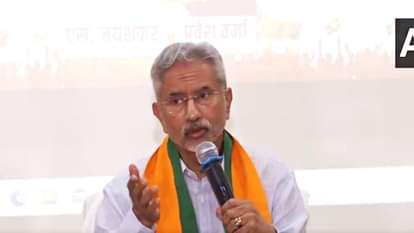 विदेश मंत्री एस जयशंकर