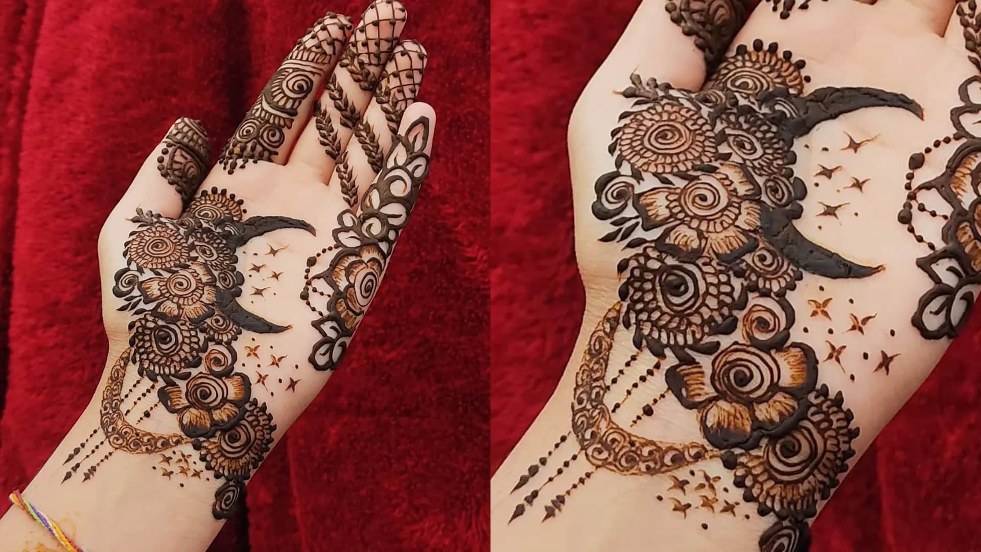 Eid Mehndi Designs 2024 simple mehndi design front hand 2024