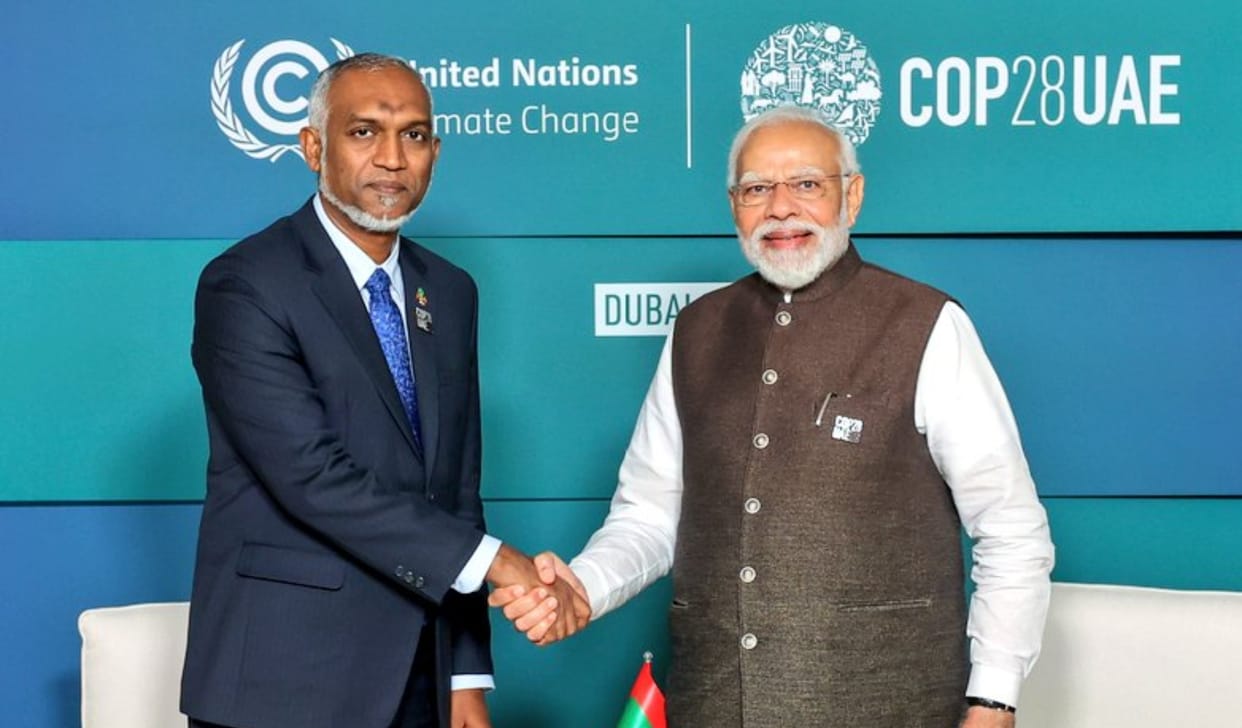 Amid Strained Ties PM Modi's Eid Message for Maldives President news in hindi
