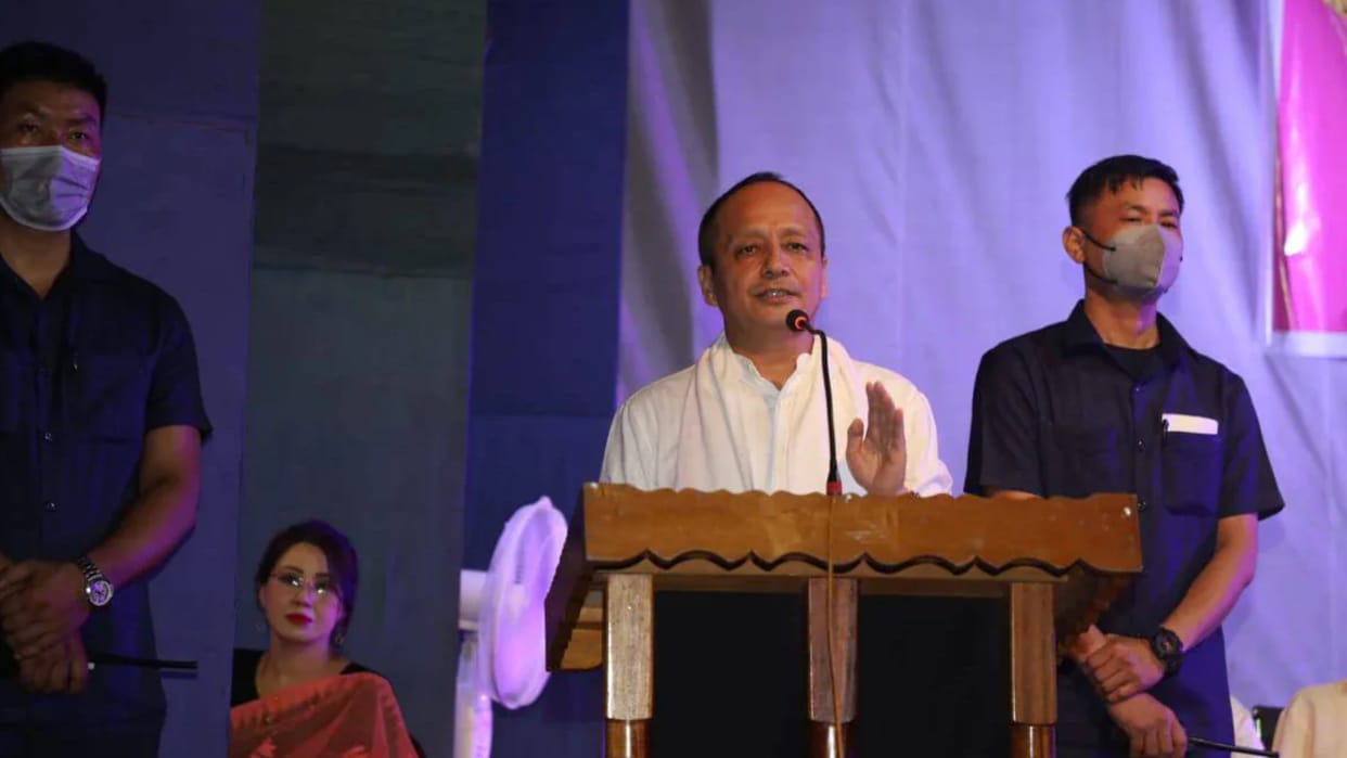 manipur bjp lok sabha candidate basanta singh said bjp save manipur not support separatism