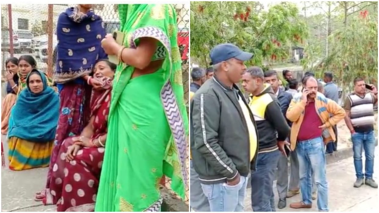 Meghalaya Labour killed tension in locality as Family refuses accepting body news and updates
