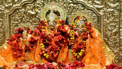 Navratri 2024 Maa Kushmanda decorated with ornaments chaitra navratri